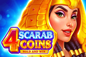 4 Scarab Coins